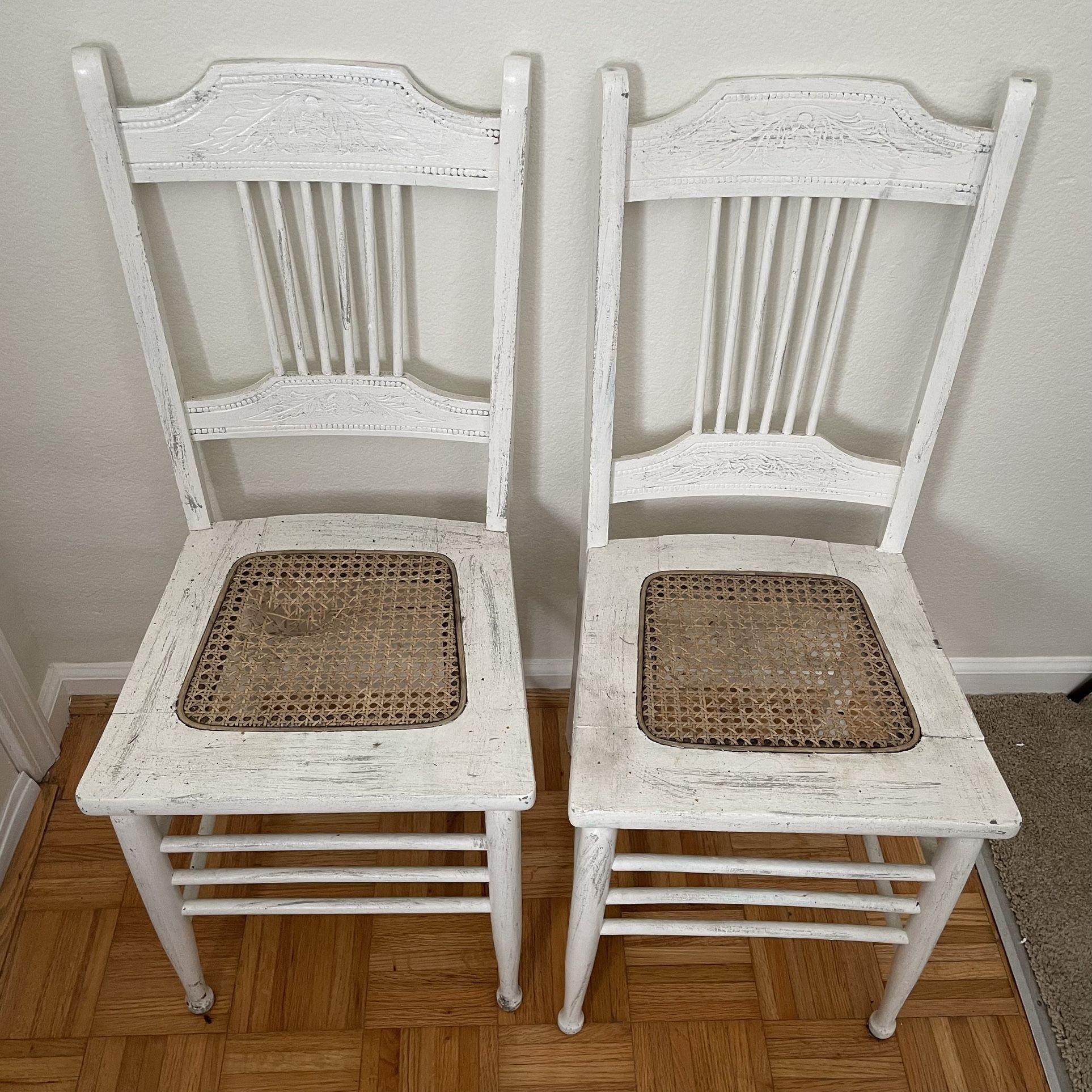 Set Of Two (2) Chairs