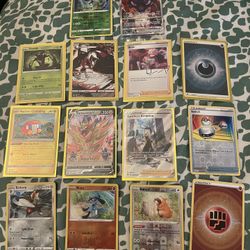 Over 100 Pokémon Cards - Including V Stars, Full Art, and Holo
