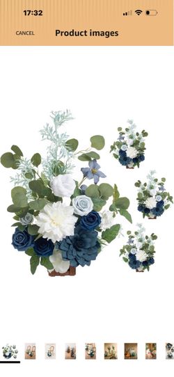 Lings tall artificial flowers