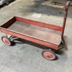 Vintage Radio Flyer Red Wagon