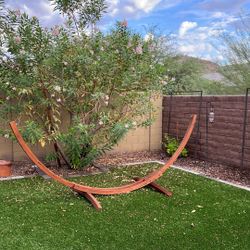 10 Ft Wood Hammock Stand