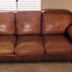 Leather Couch