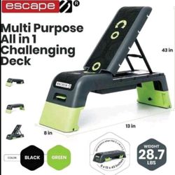 Brand New Escape Multi Purpose All  In 1 Challenging Deck .
