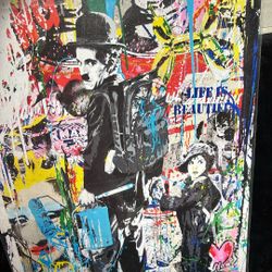 24 x 36 Charlie, Chaplin picture