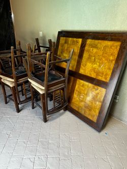Table and chairs