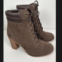Woman’s Timberland Boot Tillston Suede / Leather Size 9