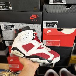 Jordan Carmine 6s size 9 VNDS