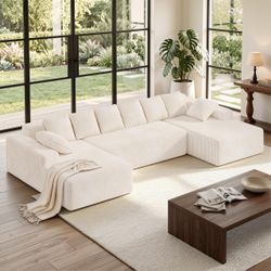 Boneless sectional couches