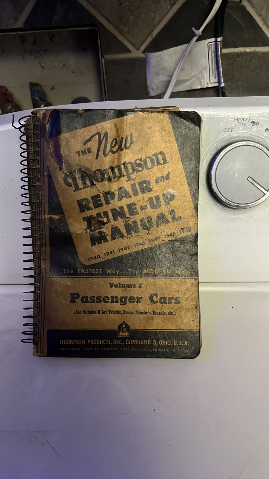 1940 tob1949 full set good condition Thomson repair manual s