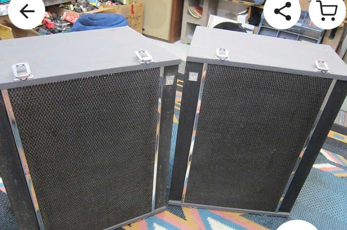 Vintage Akai Speakers