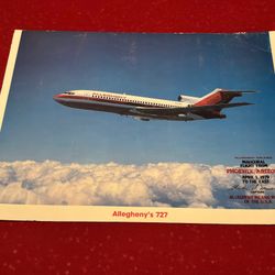 Allegheny 727 Inaugural Flight From Phoenix Az
