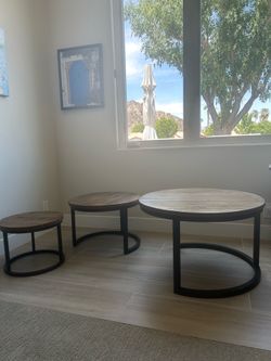 Nesting Tables Brown