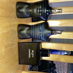 2 Jean Paul Gaultier And 1 Bleu Chanel