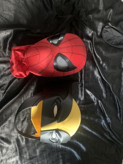 spider man wolverine mask not free (read description)