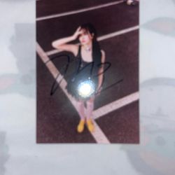 K-pop TWICE hirai momo | Strategy signed postcard