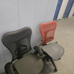Herman Miller Mirra Ergonomic  Chair $350 And $180