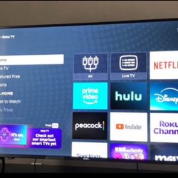 55” Smart TV (Excellent Condition) Selling It For Moving 
