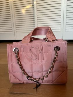 pink steve madden purse