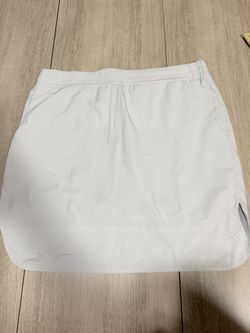 Atheta White Skort with Built-in Shorts In