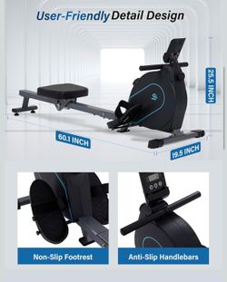 ECHANFIT Rowing Machine for Home Use