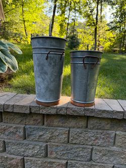 Decorative Metal Vases