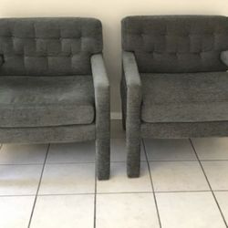 Pair Parsons Armchairs
