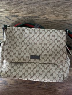 Authentic Brown Gucci Monogram Bag