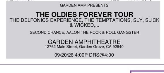 Oldies Forever tour