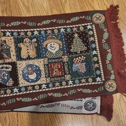Holiday Tapestry Table Runner