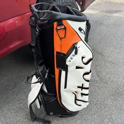 NWT Tito’s Handmade Vodka Vessel Golf Bag With Club Cover