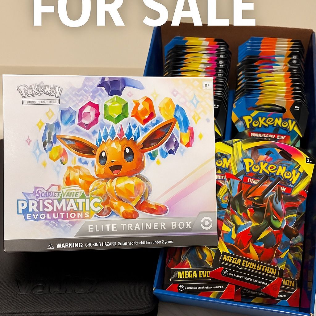 Prismatic Evolutions & Mega Evolutions Pack!