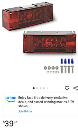 Rear Boat-trailer Ligths