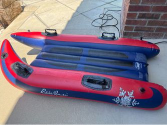 Inflatable water ski and snow sled