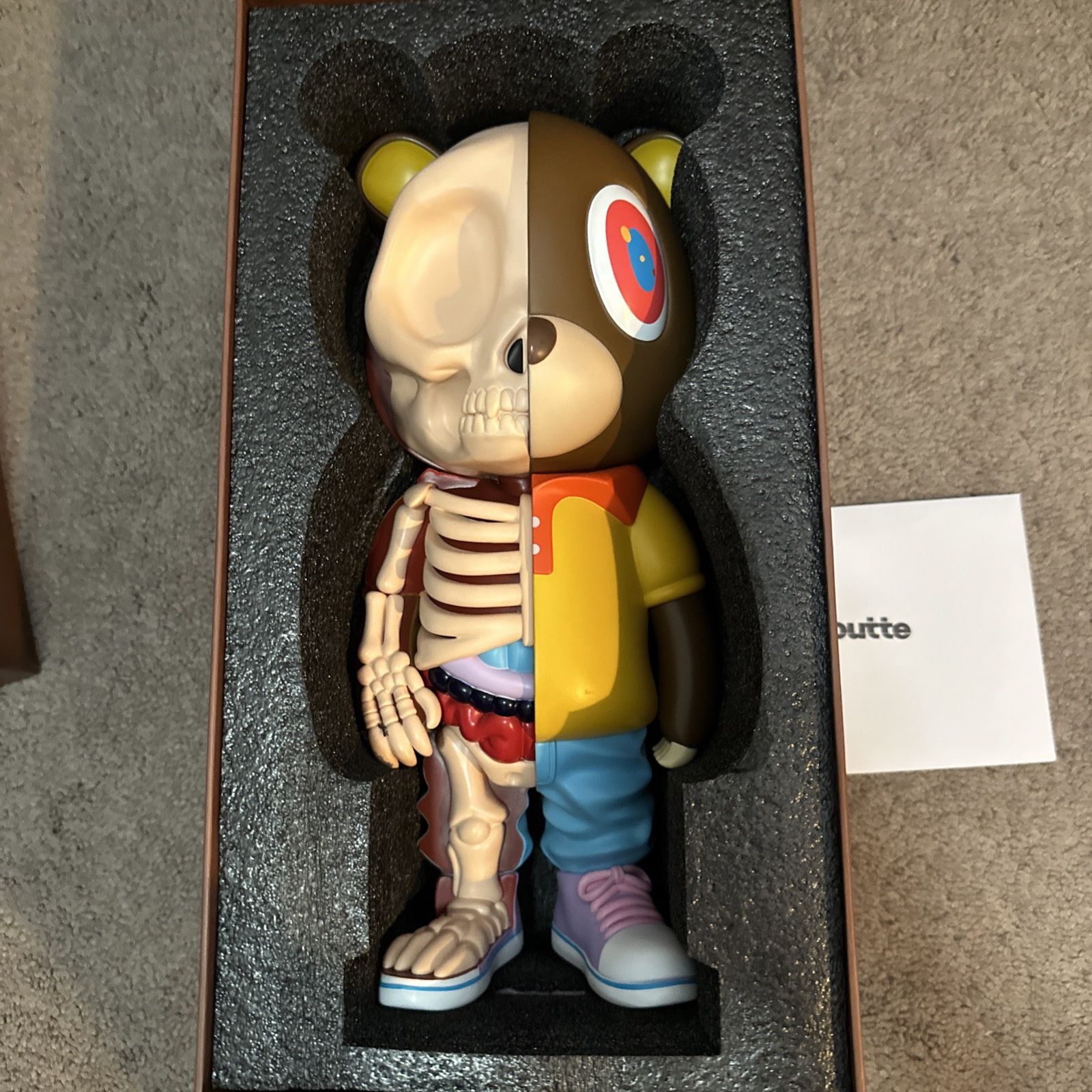 Aboutte AnatomYE Bear Kanye West College Dropout Figure 90/ 400