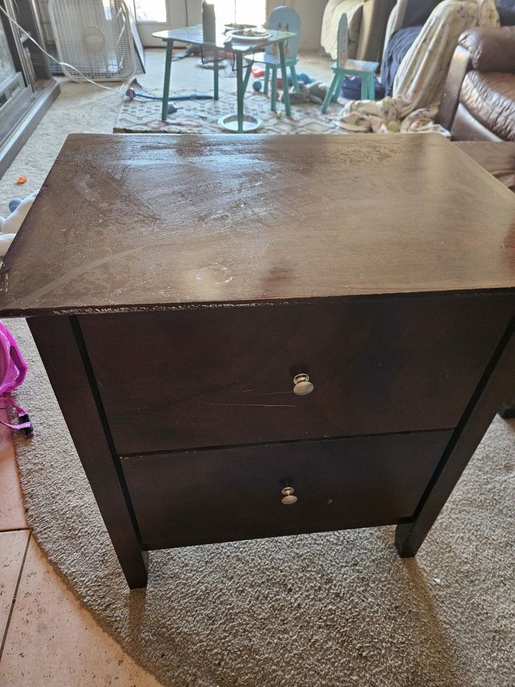 Bedroom Set ( Dresser, Night Stand, Mirror)