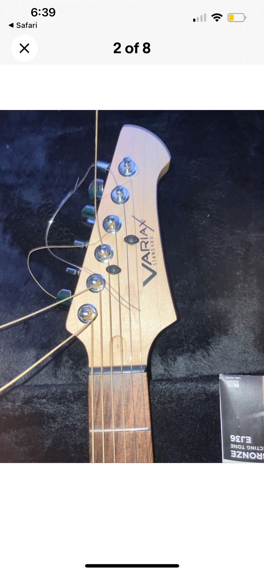 Electric Guitar With Case Excellent Condition