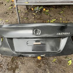 BMW 328i Trunk Lid, Black