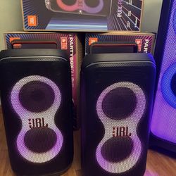 JBL Partybox Club 120 Portable Party Speaker Bundle with Wireless Microphone ($280 EACH)