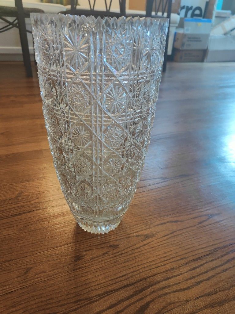 Thick Glass Vase