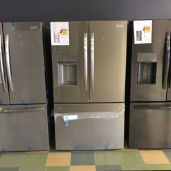 Frigidaire Gallery French Door Refrigerator With Water Dispenser And Ice Maker 🧊✅✅ D G
