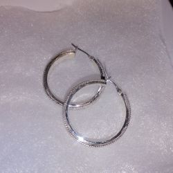 Sterling Silver Hoops