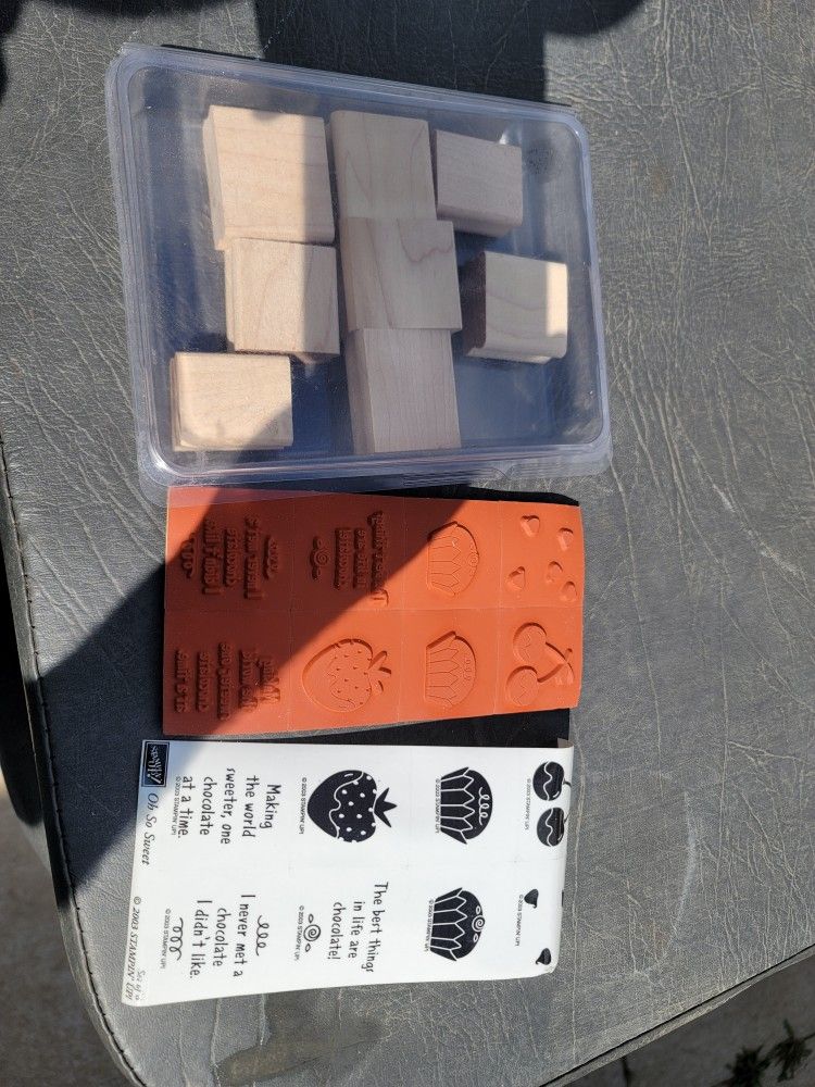 Wooden Rubber Stamps