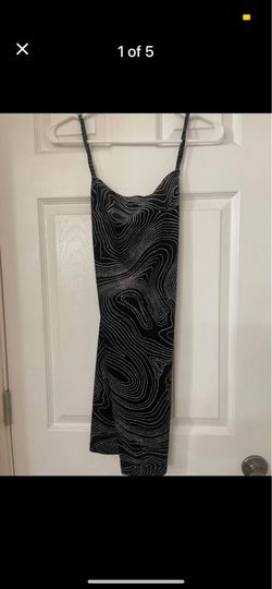 Black Glittery Dress