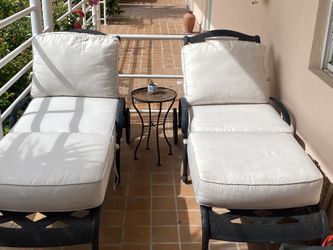  TWO Lounge Chairs (including cushions!!) $450