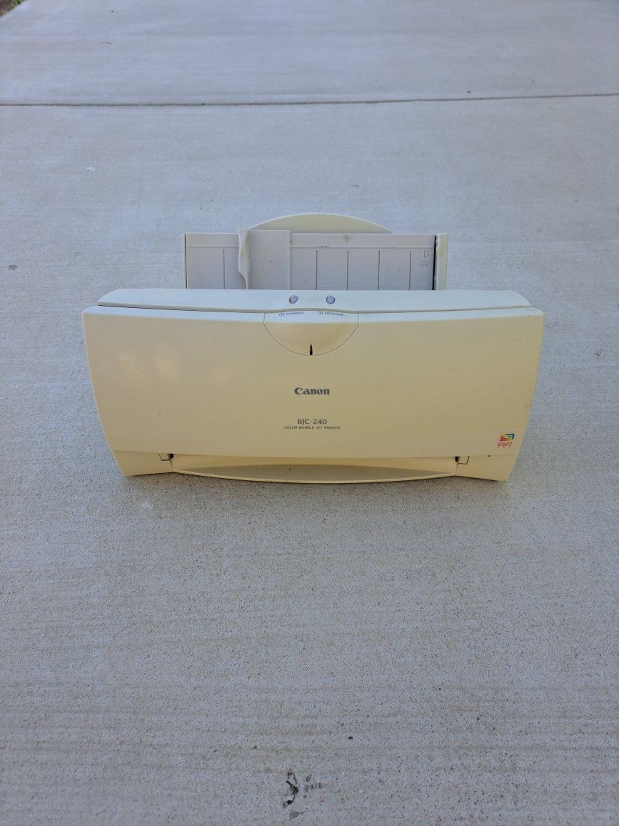 Canon Bjc 240 Color Bubble Jet Printer