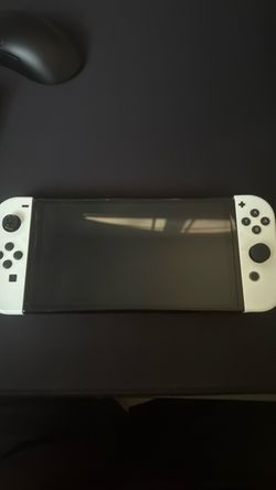 Nintendo Switch OLED White Joycons