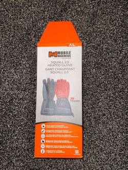 Mobile Warming Squall 2.0 Heated Gloves XL - 3M Thinsulate, 7.4V, New / Open box