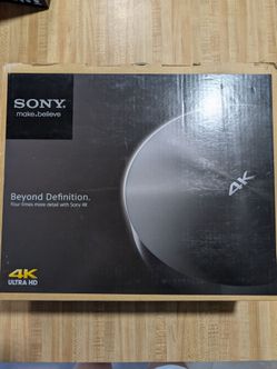 Sony 4K Media Player Never Opened