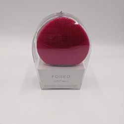 Foreo Mini 2 Electric Facial Cleansing Brush Fuchsia NEW with FREE charging cable