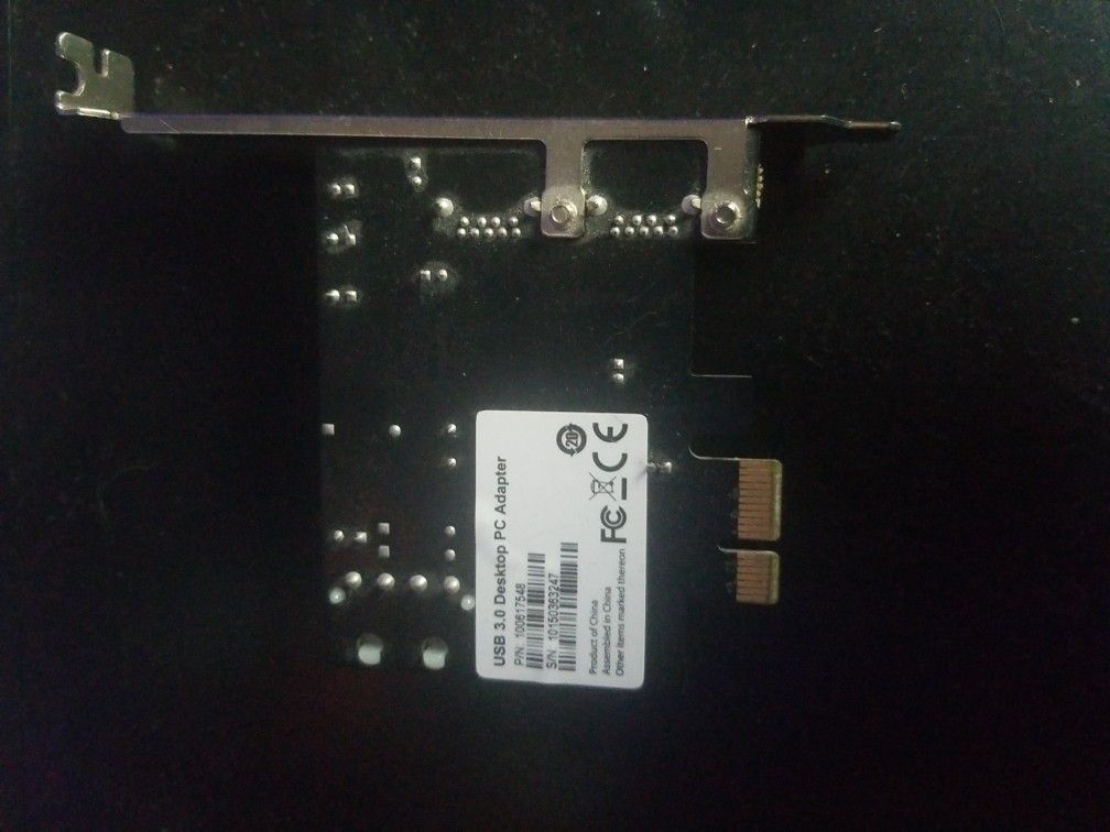 USB 3.0 PCIE Desktop PC Adapter & Cable